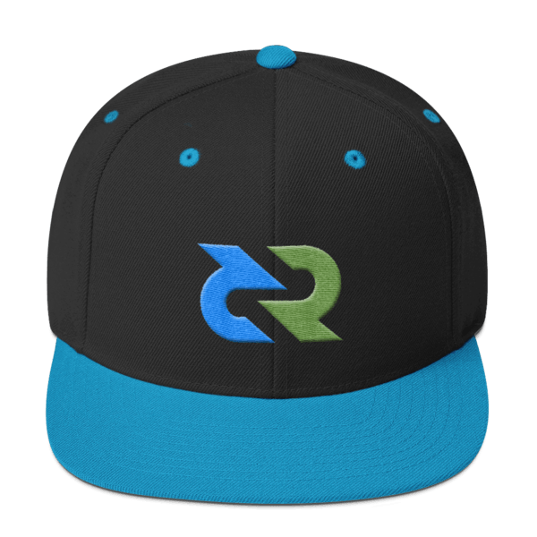 Decred Logo - deCRED logo – Flat stitch – Flexfit Snapback Cap