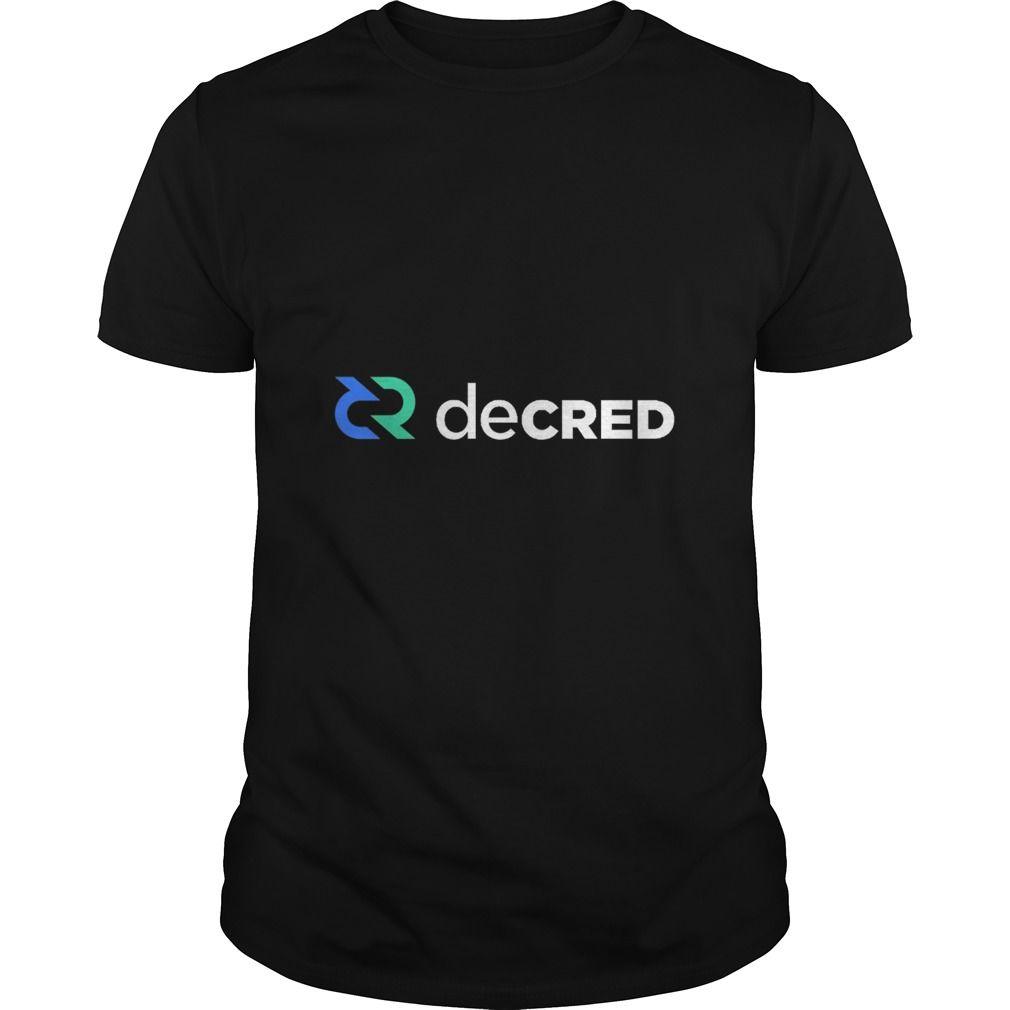 Decred Logo - Decred Logo Dcr Cryptocurrency T-shirt T Shirt