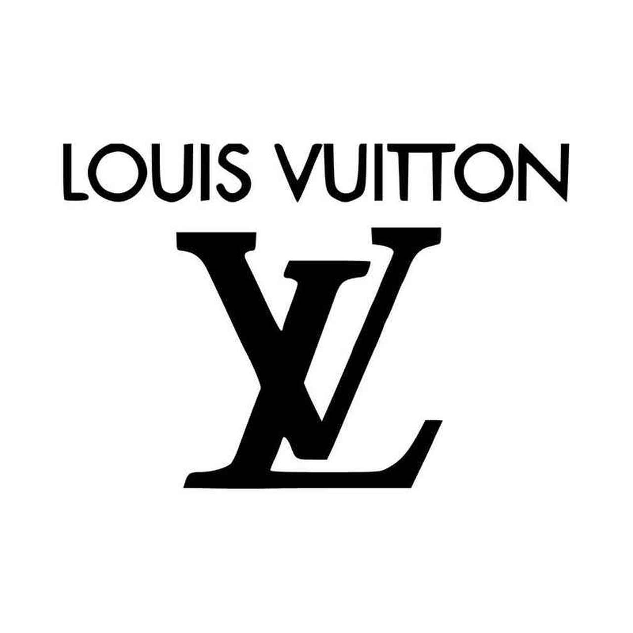 LOUIS&V Logo - Louis Vuitton Logo V Vinyl Decal Sticker