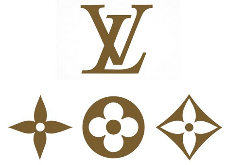LOUIS&V Logo - The main design feature of the official Louis Vuitton logo is the LV ...