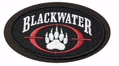 Blackwater Logo - QUALITY BLACK WATER Logo Hook Patch Tactical Army Morale Arming Badge  BLACKWATER