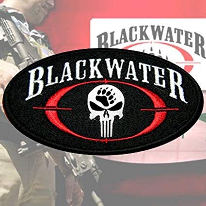 Blackwater Logo - Amazon.com: Blackwater Punisher Security Team Logo Guns Embroidered ...