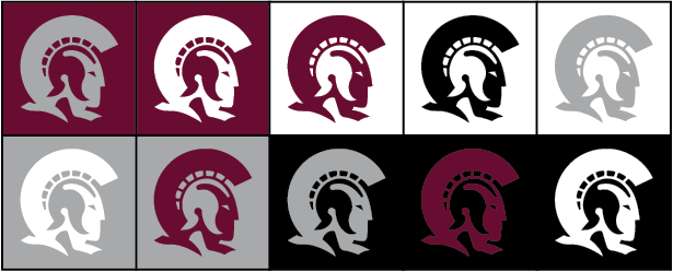 Trogan Logo - Trojan logo color variations - Communications and Marketing