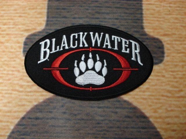 Blackwater Logo - Blackwater Logo Iron on (large)