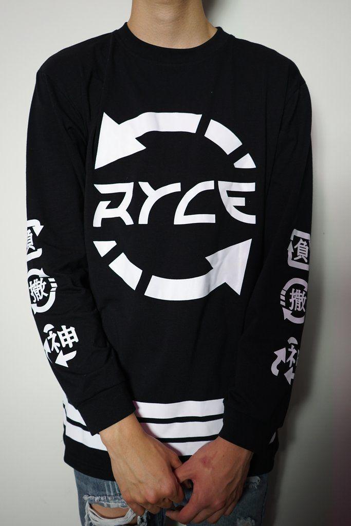 Ryce Logo - Ryce Recycle Long Sleeve Tee. Needed merch. Shirts, Mens tops