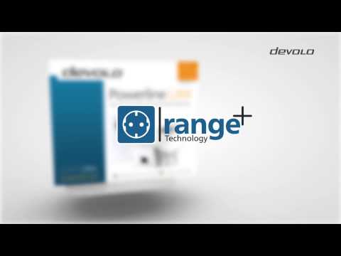 Devolo Logo - devolo range+ Technology / dLAN® (english)