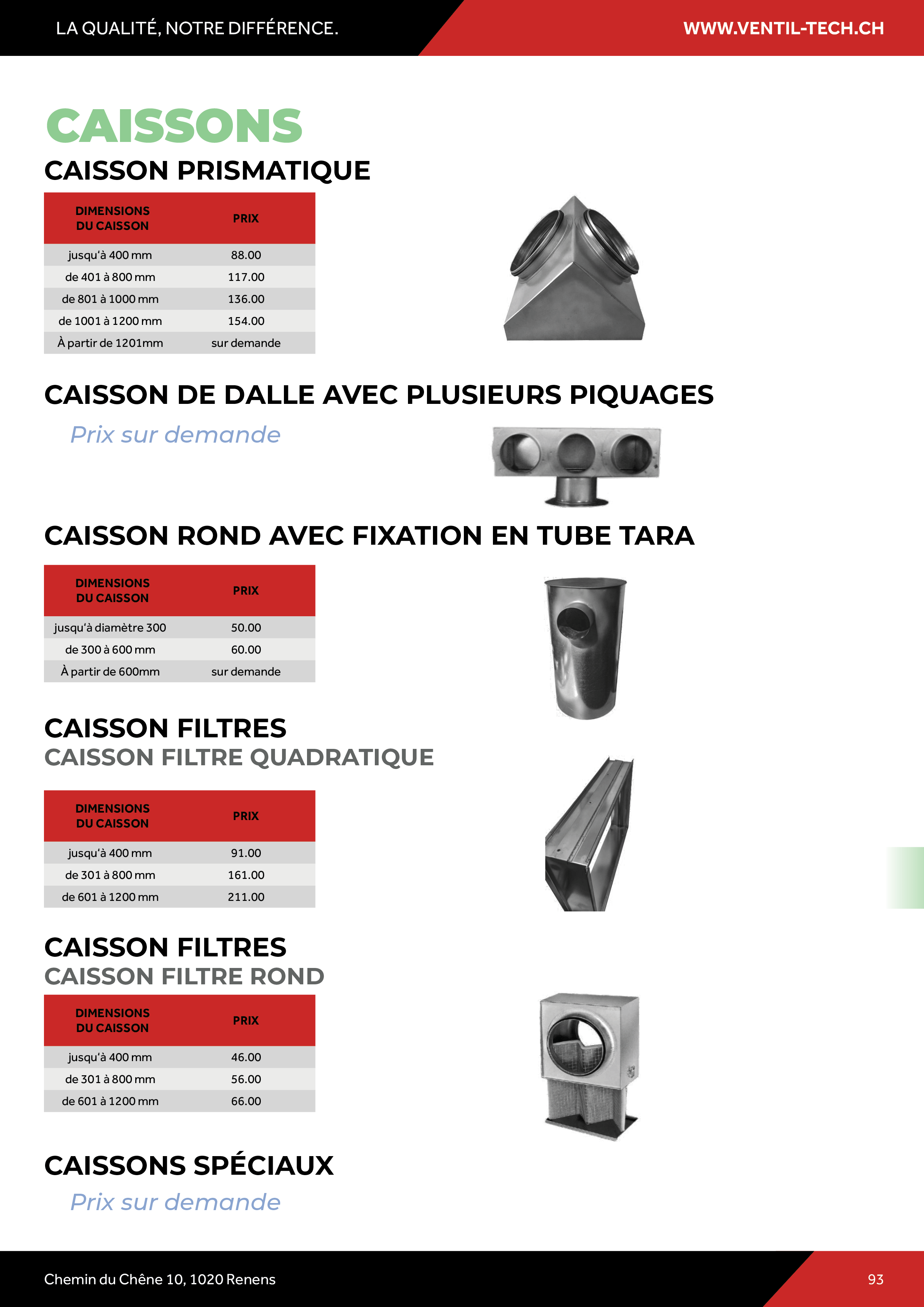 Prismatique Logo - Caisson prismatique - VENTIL-TECH