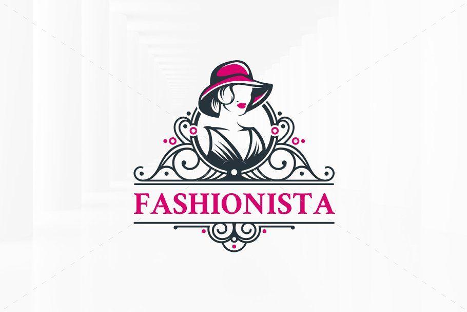 Fashionista Logo - Victorian Fashionista Logo Template Logo Templates Creative Market