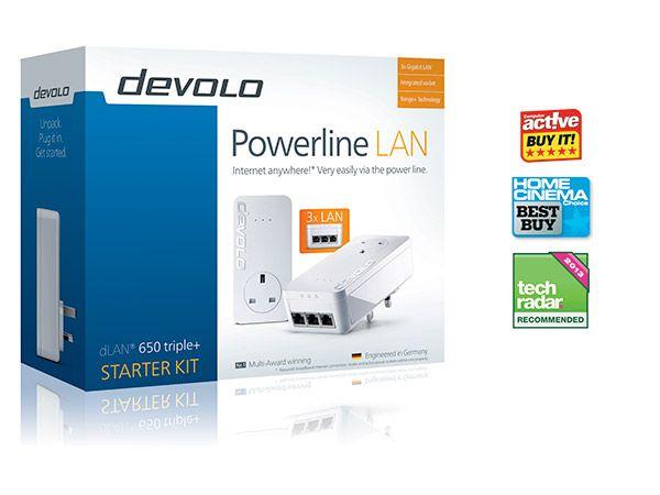 Devolo Logo - Devolo dLAN Network & WIFI Adapter