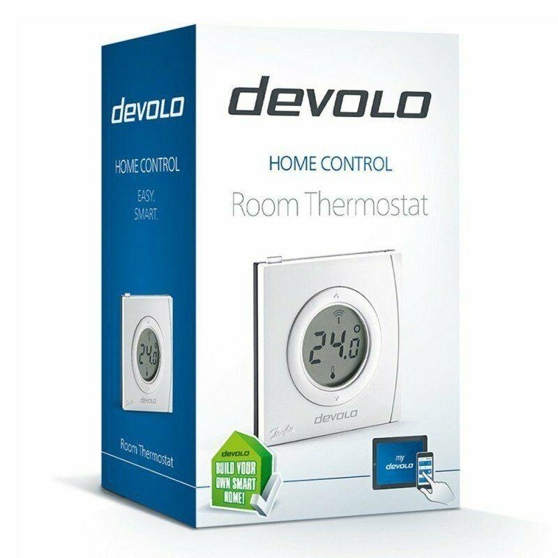 Devolo Logo - devolo Home Control Room Thermostat 9507