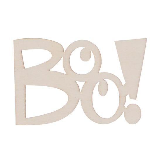 Darice Logo - Darice® BOO Halloween Cut Out, 5 x 3.25