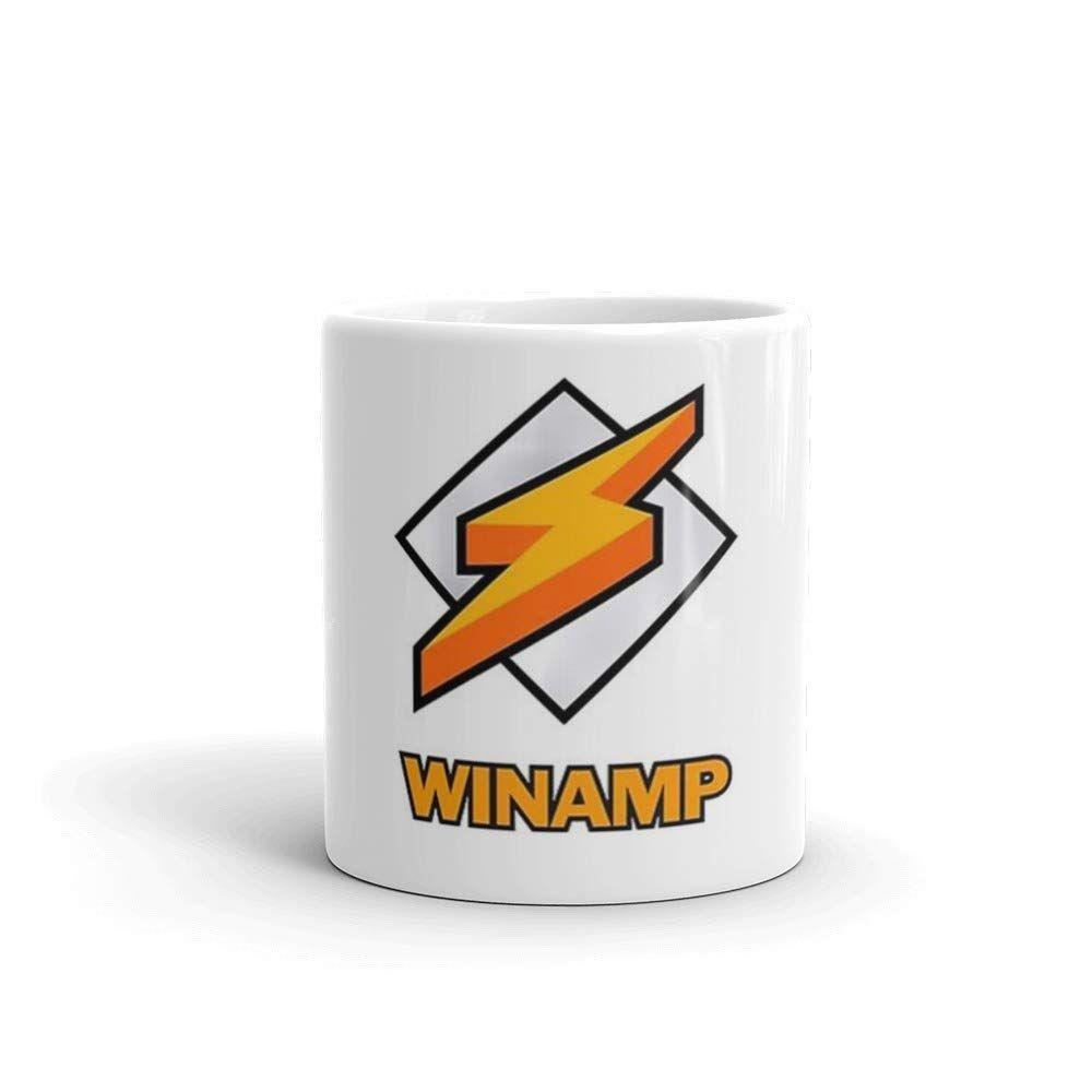 Winamp Logo - Amazon.com | Winamp logo 11 Oz Ceramic: Coffee Cups & Mugs