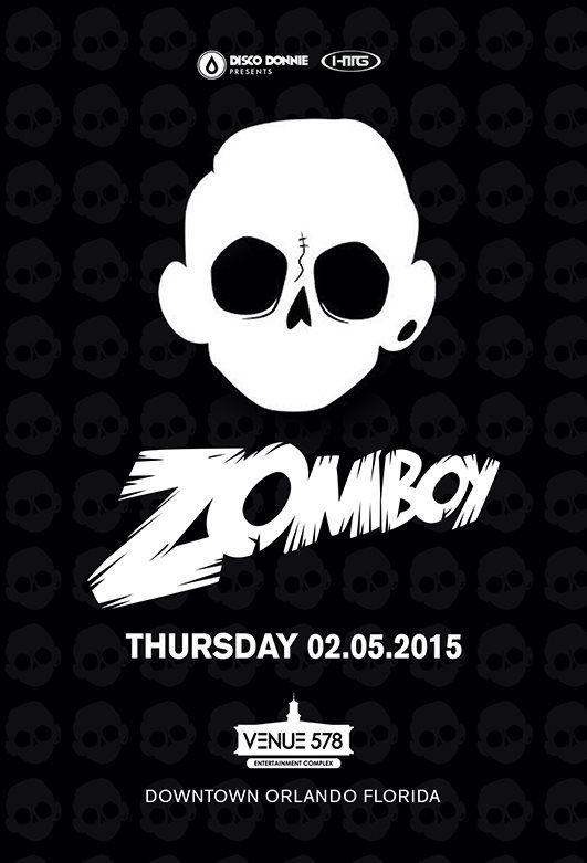 Zomboy Logo - RA: Zomboy at Venue Orlando (2015)