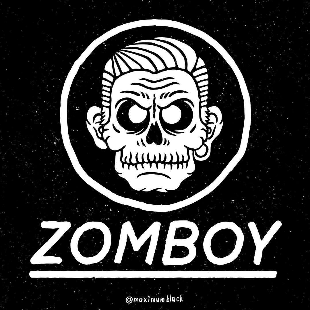 Zomboy Logo - MAXIMUM BLACK — ZOMBOY LOGO #mxblck #zomboy #logo #rework...