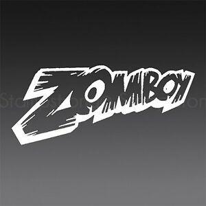 Zomboy Logo - Details about 6 Inch ZOMBOY Vinyl Decal Sticker Die Cut DUBSTEP DJ