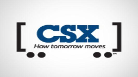 CSXT Logo - US Economy May Chug Along More Slowly: CSX CEO