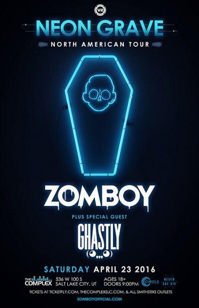 Zomboy Logo - ZOMBOY April 23rd, 2016 At The Complex Salt Lake City