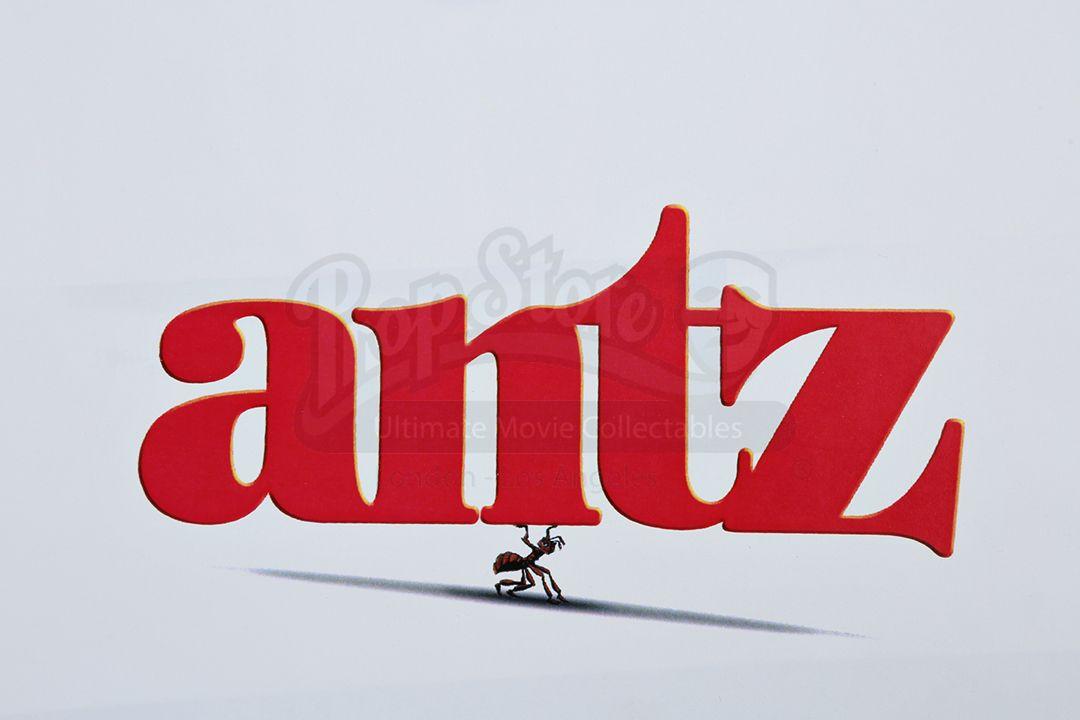 Antz Logo - Logo Designs 01. Prop Store Movie Collectables