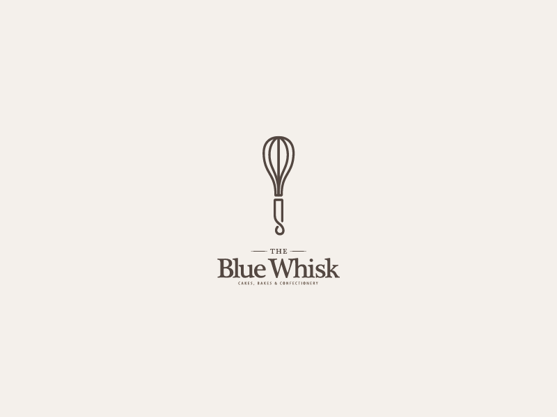 Whisk Logo - Modern, Playful, Bakery Logo Design for The Blue Whisk please also
