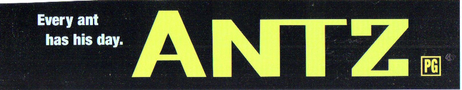 Antz Logo - Antz Movie Title Banner. Posters and Prints