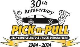 Pick-n-Pull Logo - Pick-n-Pull 30th Anniversary Sale - MOViN 92.5 - Seattle's #1 Hit ...