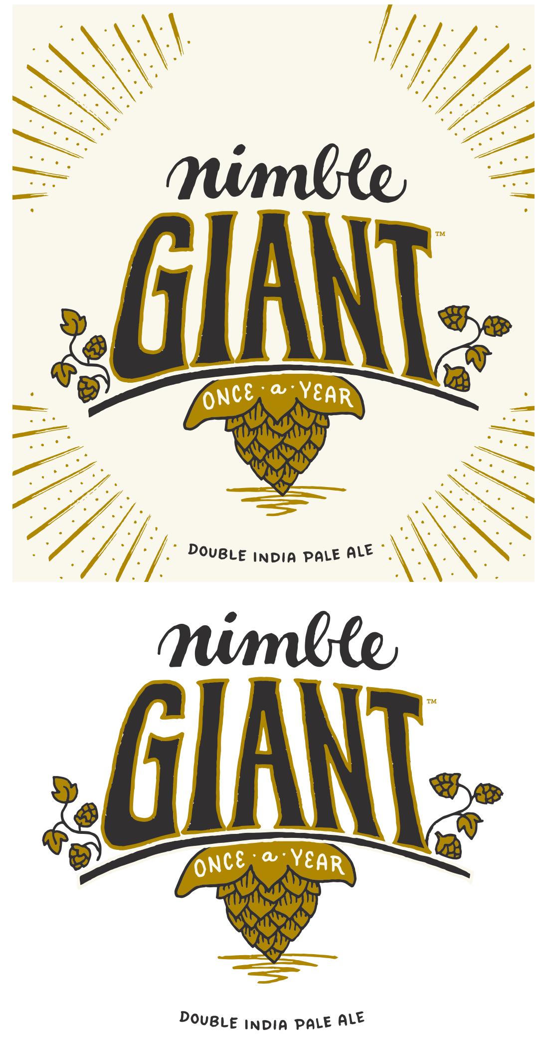 Nimble Logo - Logo Giantöegs Independent Brewing