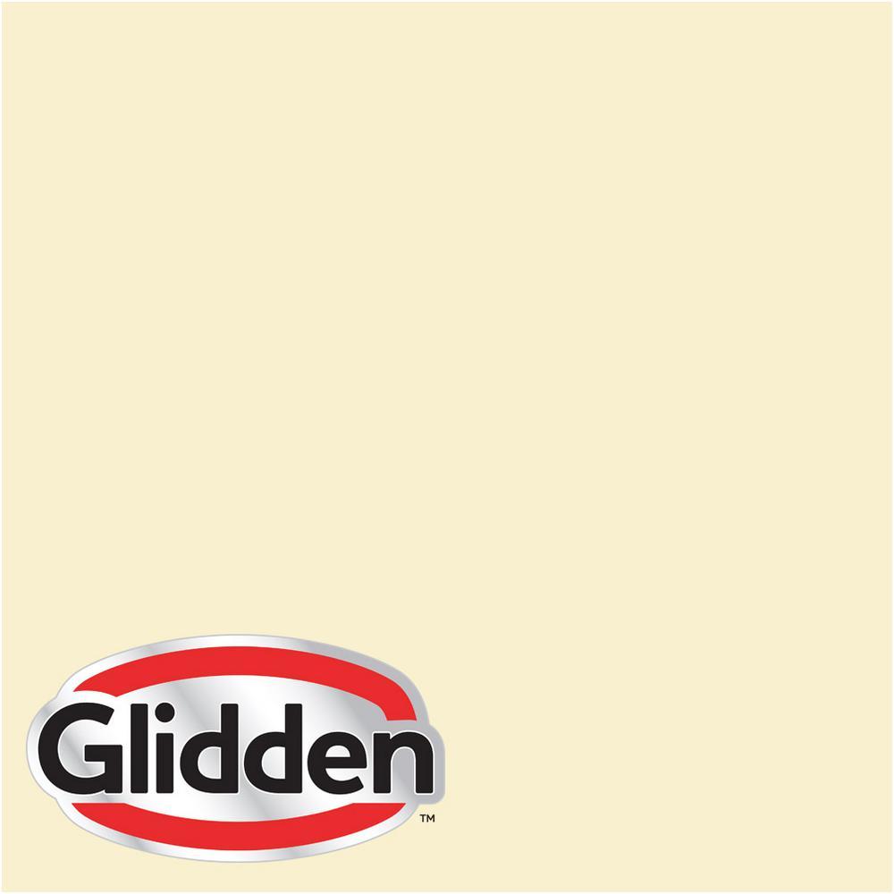 Glidden Logo - Glidden Premium 8 oz. #HDGY30 Candlelight Yellow Flat Interior Paint Sample