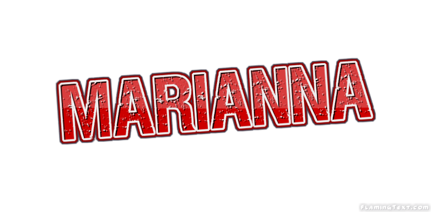 Marianna Logo - Marianna Logo | Free Name Design Tool from Flaming Text