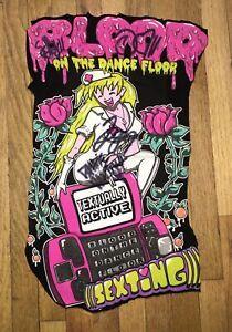 Botdf Logo - Details about BOTDF Blood On The Dance Floor Sexting Back Patch /Potential  Poster Signed Rare