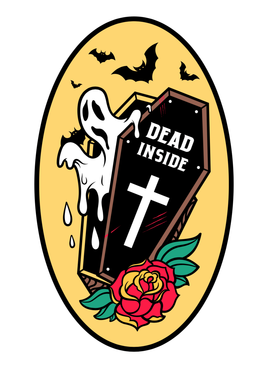 Botdf Logo - DEAD INSIDE Regular Black Beanie (FREE BOTDF HOLLYWOOD DEATH STAR CD +  DIGITAL DL CARD INCLUDED)