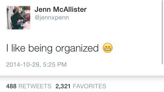 Jennxpenn Logo - Jenn McAllister mess in my car is an accurate