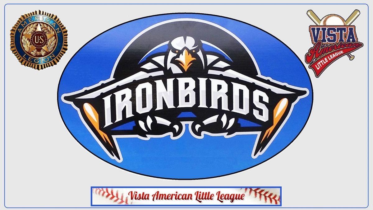 IronBirds Logo - Vista American Little League – Alvin Myo Dunn