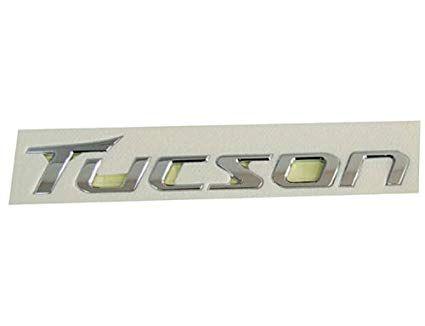 Tucson Logo - Hyundai Motors Rear Trunk Tucson Logo Emblem 1 Pc Set For 2010 2011 2012 2013 Hyundai Tucson