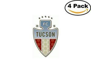 Tucson Logo - Details about Soccer FC Tucson Logo 4 Stickers 4X4 Inches Sticker Decal