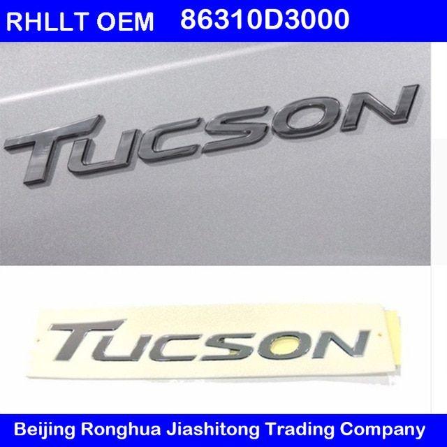 Tucson Logo - US $9.9 |86310D3000 for tucson logo Emblem For Hyundai Tucson TLC 2016 2017  86310 D3000 -in Emblems from Automobiles & Motorcycles on Aliexpress.com |  ...