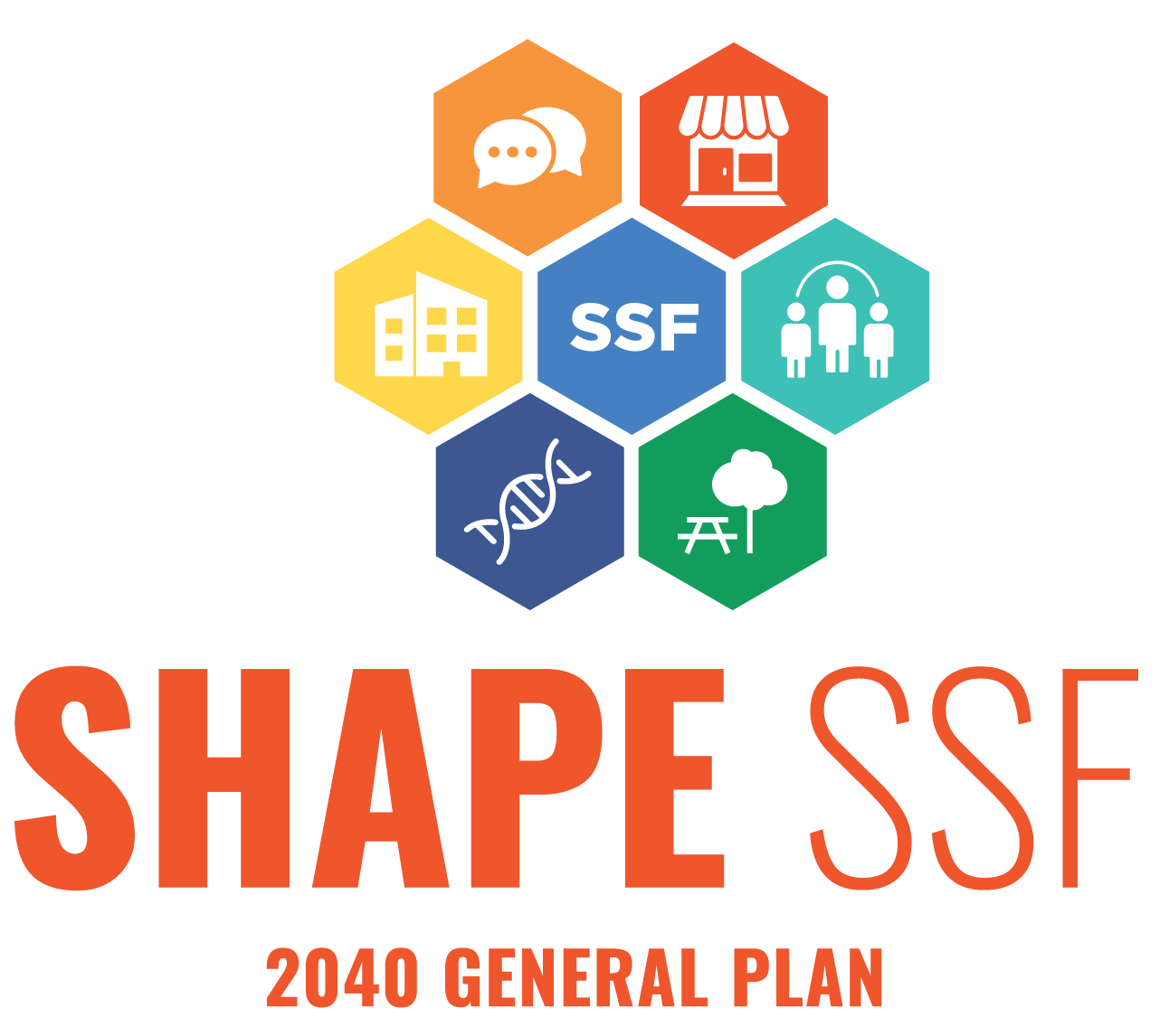 SSF Logo - General Plan. City of South San Francisco