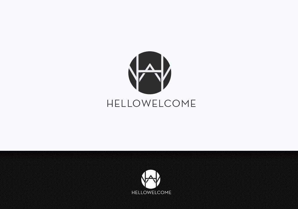 Indie Logo - Elegant, Playful, Call Logo Design for hellowelcome by jaime.sp ...