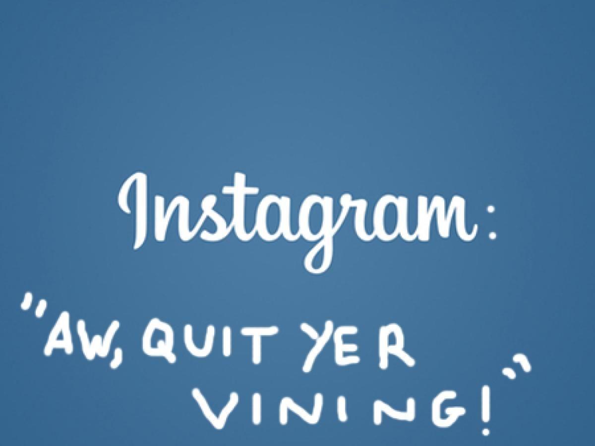 Vine-Like Logo - Instagram's Video Feature De-Vines Vine! - Perez Hilton