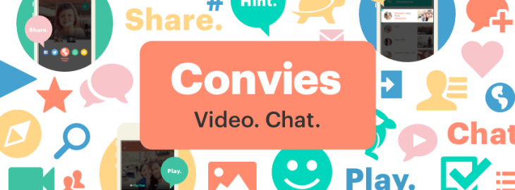 Vine-Like Logo - Convies Debuts A Vine-Like Video Messenger For Chatting With Friends ...