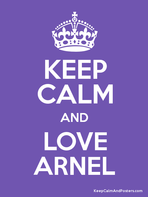 Arnel Logo - KEEP CALM AND LOVE ARNEL - Keep Calm and Posters Generator, Maker ...