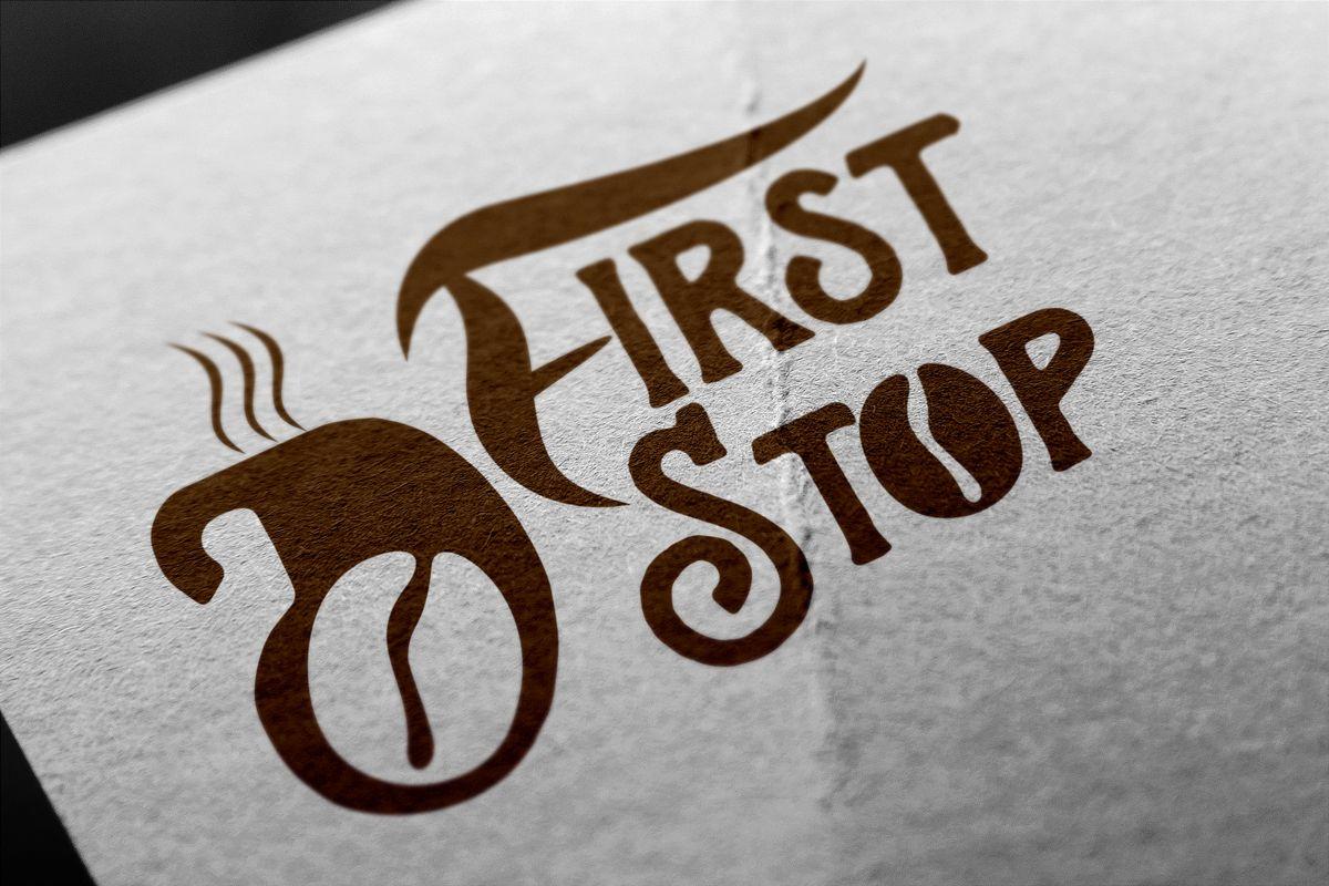 Arnel Logo - Cafe Logo Design for D'First Stop by Arnel. Design
