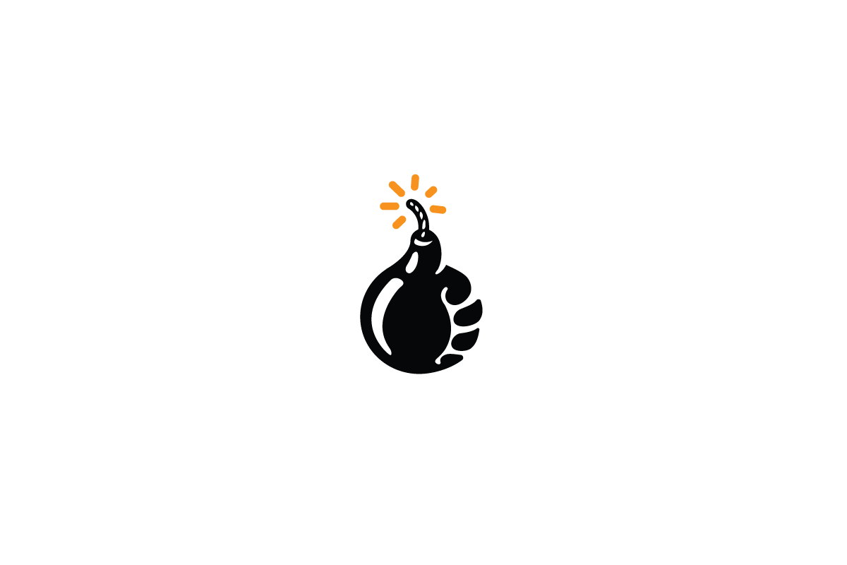Bomb Logo - likebomb—Thumbs Up Bomb Logo Design