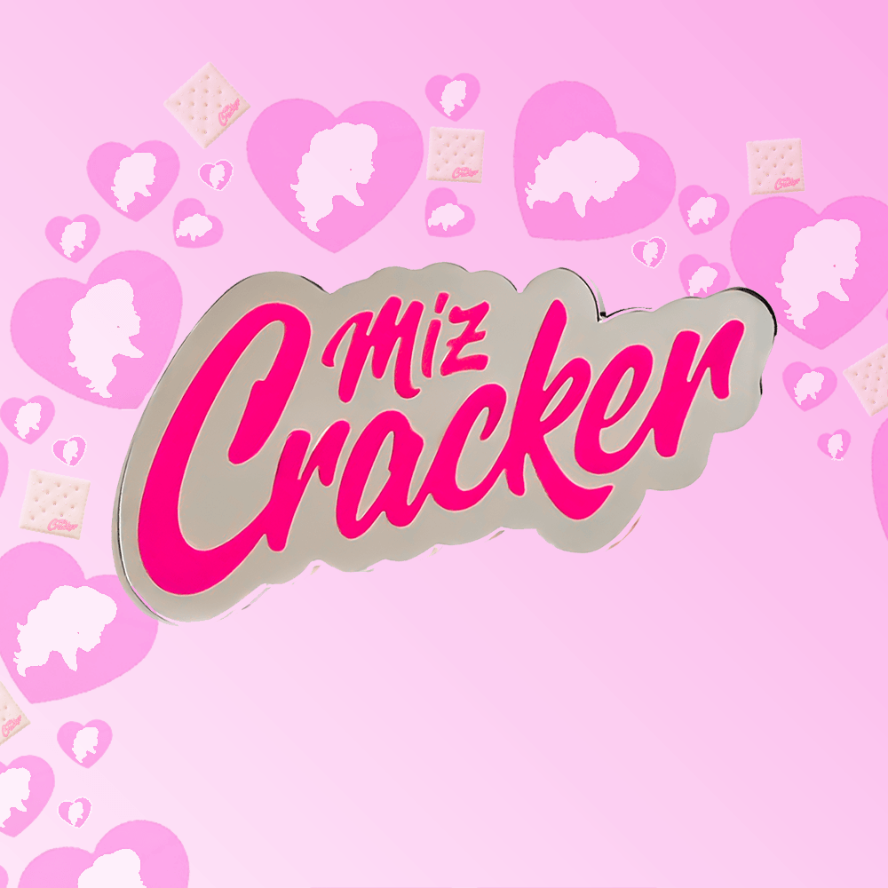 Cracker Logo - ┃FLAWED┃ Miz Cracker Logo Pin (Miz Cracker)