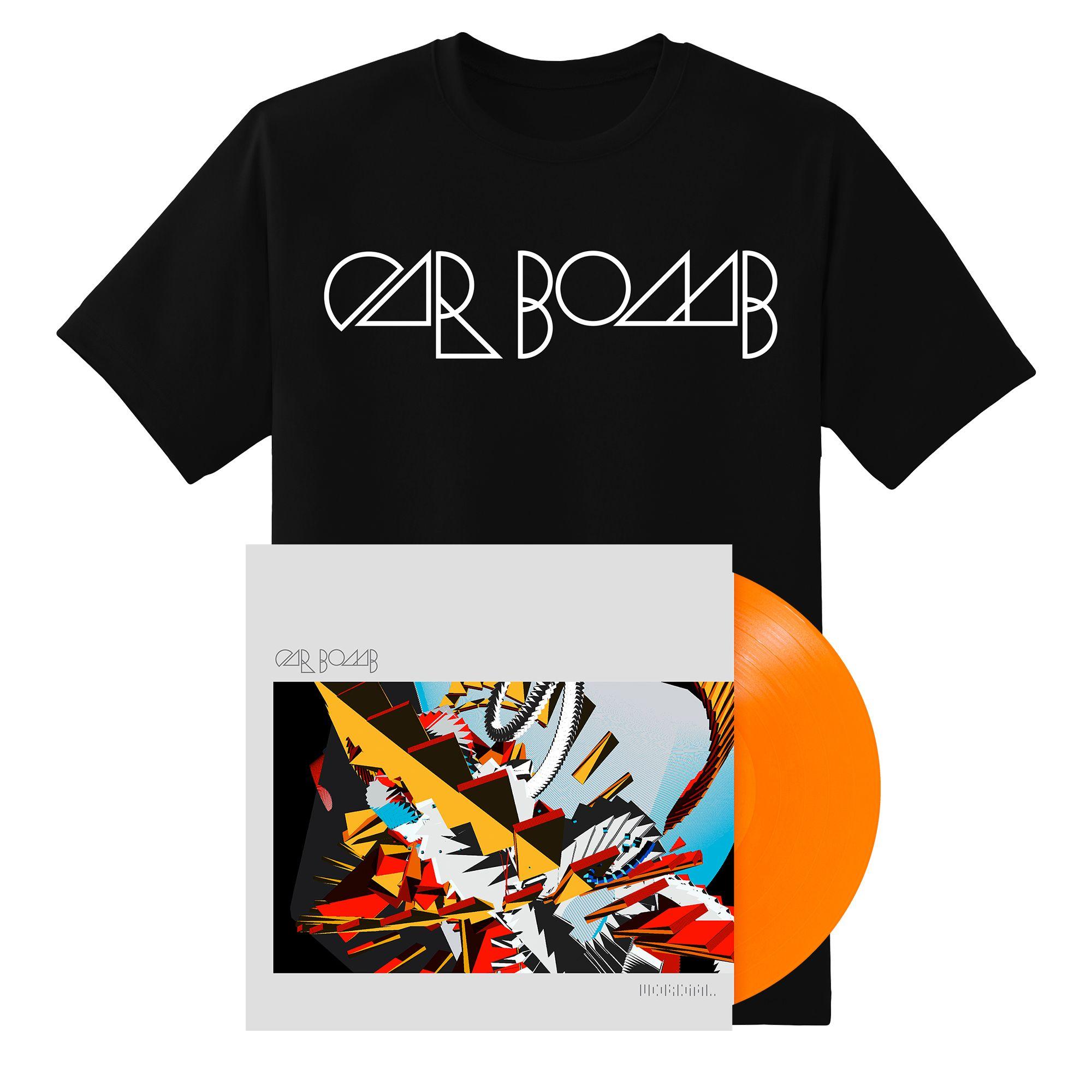 Bomb Logo - Car Bomb logo shirt + LP PREORDER - Holy Roar Records Ltd