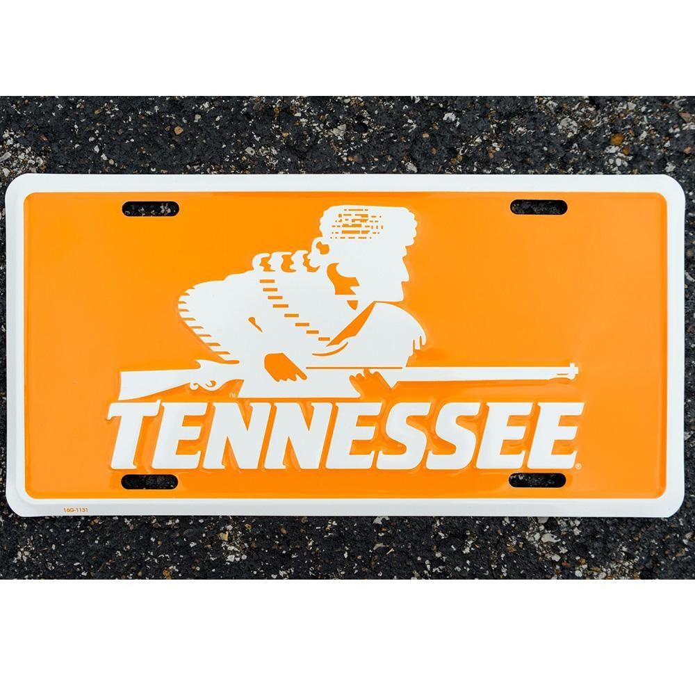 Rifleman Logo - Vols - Tennessee Volunteer Traditions Rifleman License Plate ...