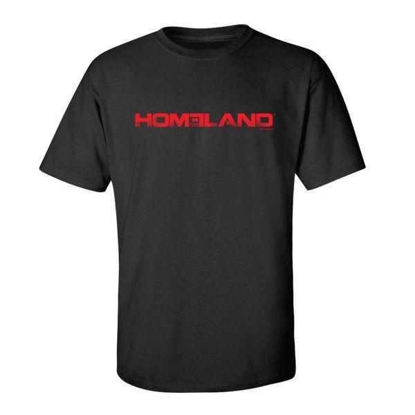 Homeland Logo - Homeland Red Logo T-Shirt | Shop the Showtime Official Store
