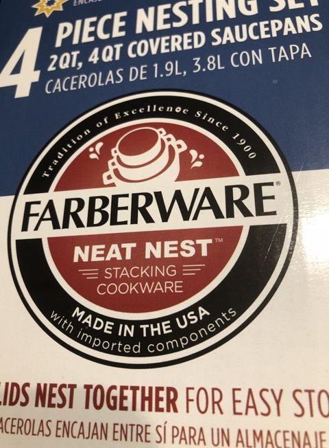 Farberware Logo - Product Review: Farberware 4 Piece Nesting Set | Rantings of an ...