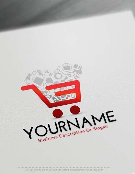 Commerence Logo - Make Your Own Online E Commerce Cart Logo Maker With Our Free Logo