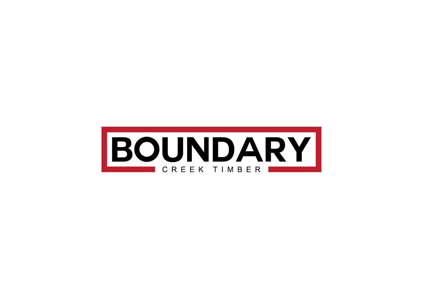 Boundary Logo - Masculine, Bold, Business Logo Design for Boundary Creek Timber by ...