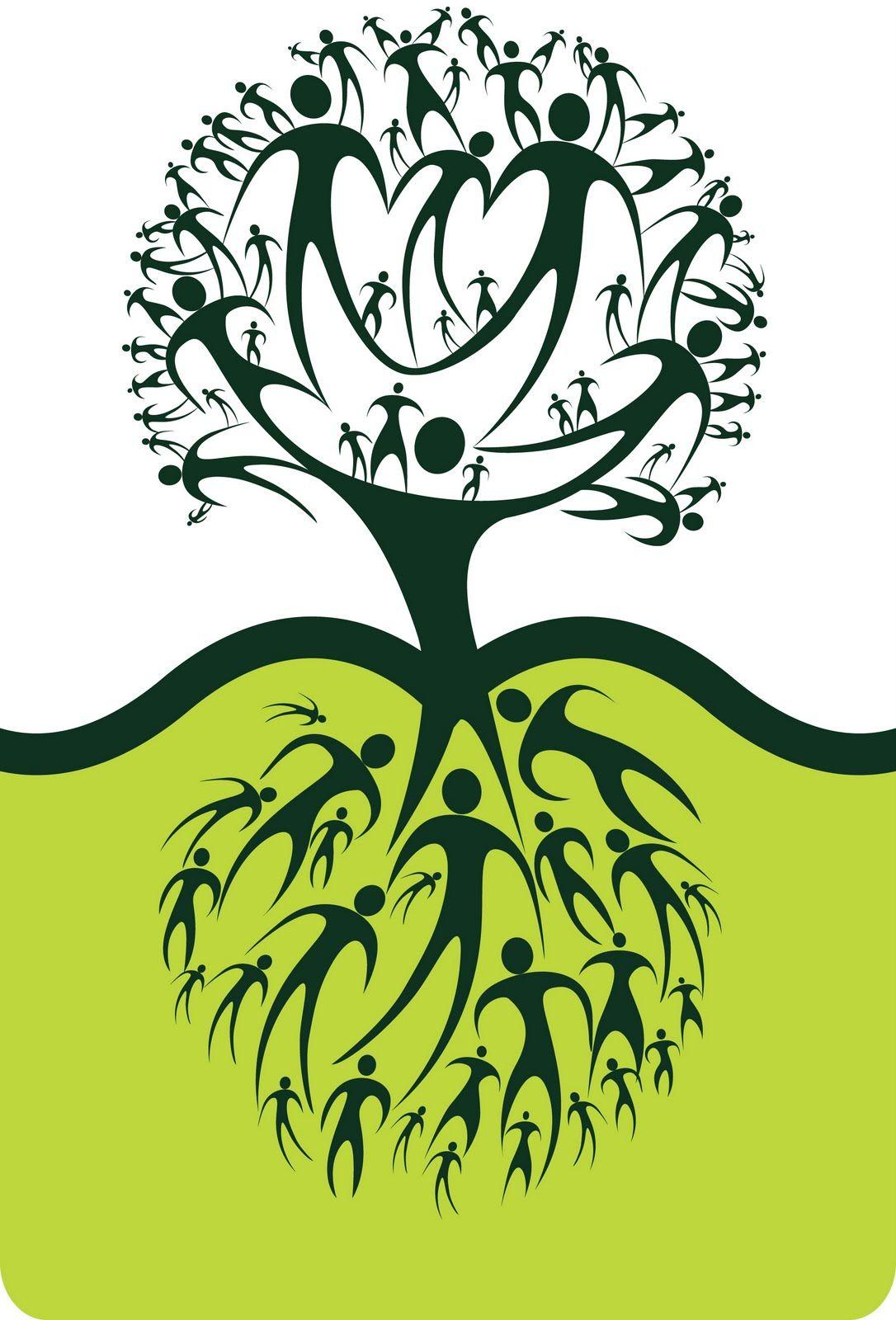 TreePeople Logo - Clipart Tree People & Free Clip Art Image